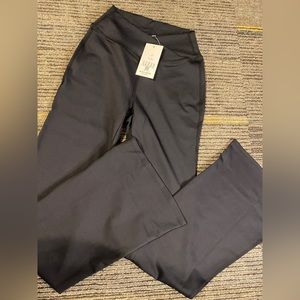 HALARA Crossover Flare Leggings Black Small Regular